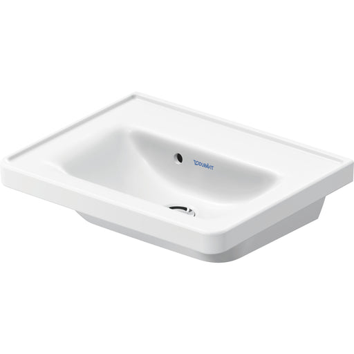 Duravit 07425000601 D-Neo Hand Bathroom Sink White with WonderGliss