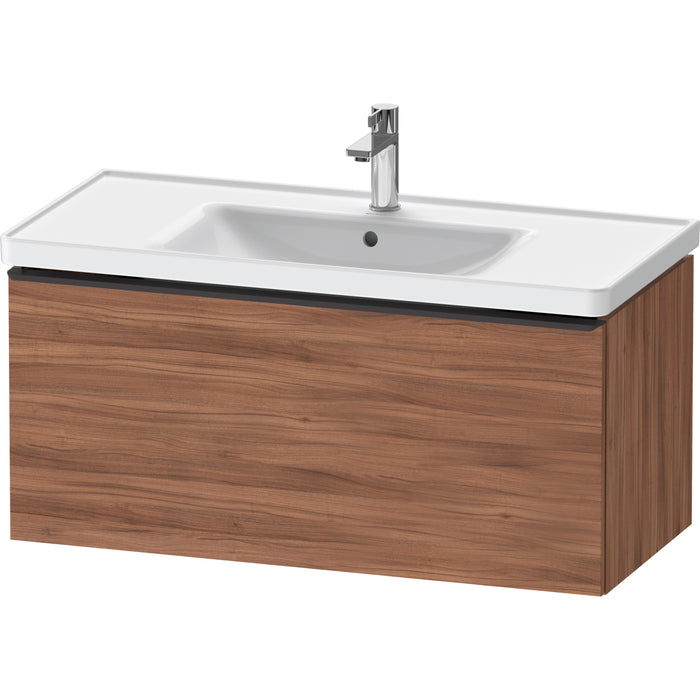 Duravit DE42560BD790000 D-Neo Wall-Mount Vanity Unit Natural Walnut