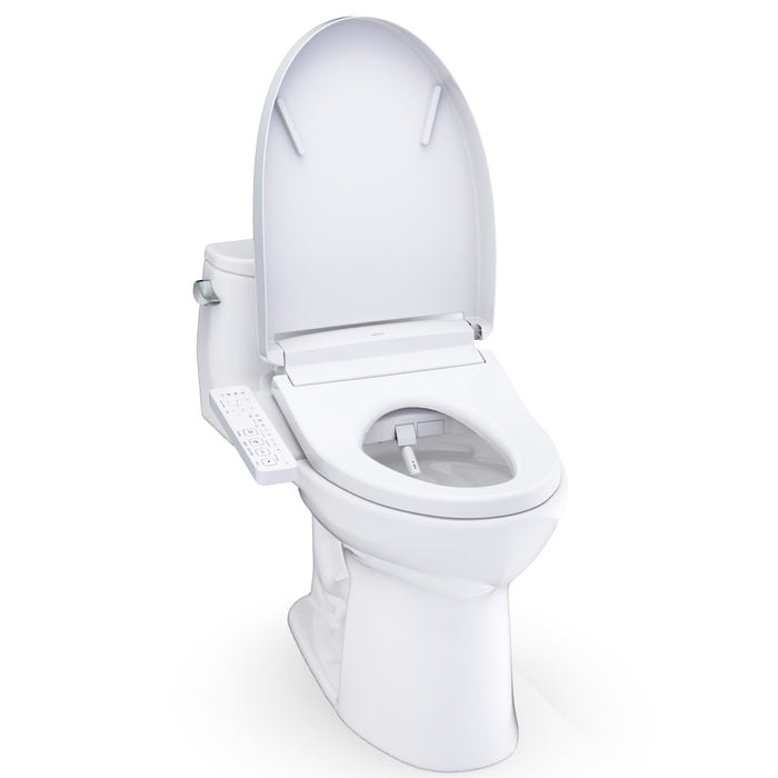 TOTO MW6183346CEFG#01 UltraMax Low Profile WASHLET+ S2 One-Piece Elongated 1.28 GPF Universal Height Toilet