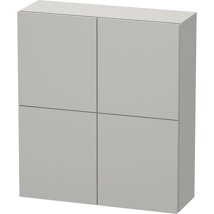 Duravit LC116700707 L-Cube Wall Mount Linen Cabinet