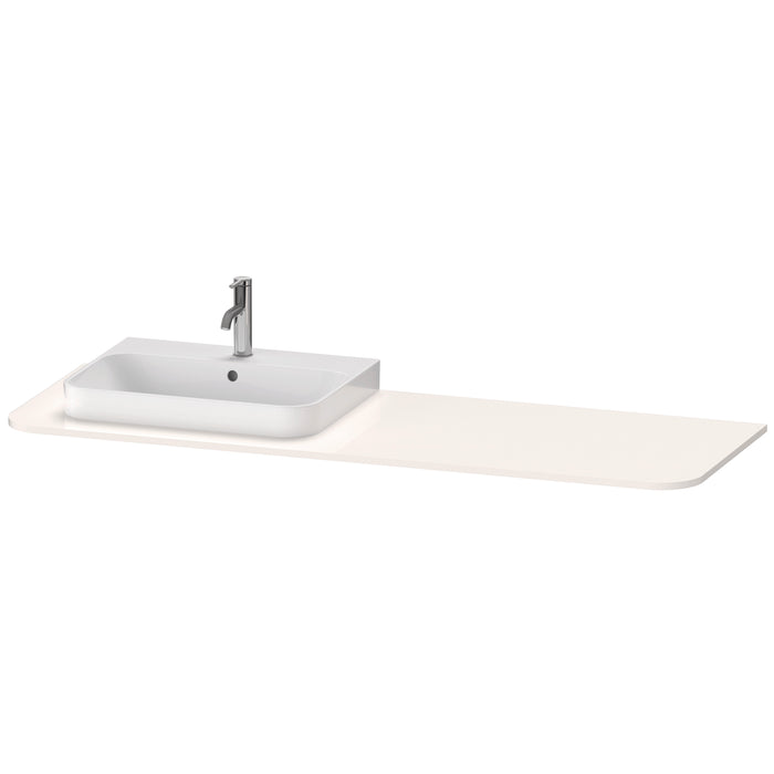 Duravit HP031HL2222 Happy D.2 Plus Console with Sink Cut-Out White