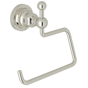 Rohl A1492LIPN San Giovanni Wall Mount Open Toilet Paper Holder