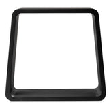 ALFI Brand ABST55BM Black Matte Solid Surface Resin Bathroom / Shower Stool