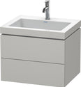 Duravit LC6926O0707 L-Cube Wall Mount C-Bonded Vanity