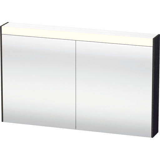 Duravit BR7104016166000 Brioso Mirror Cabinet with Lighting Oak Black