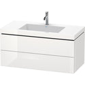 Duravit LC6928O8585 L-Cube Wall Mount C-Bonded Vanity