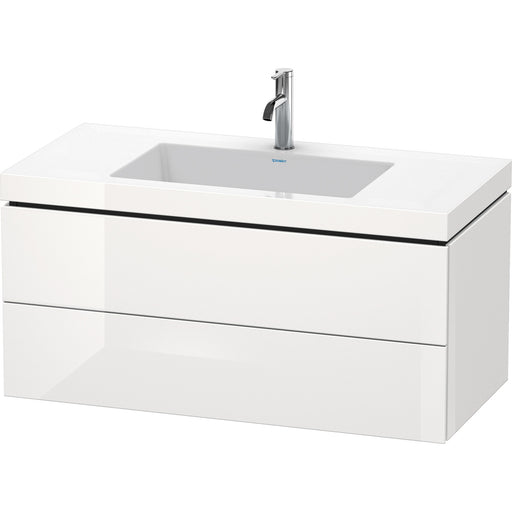 Duravit LC6928O8585 L-Cube Wall Mount C-Bonded Vanity