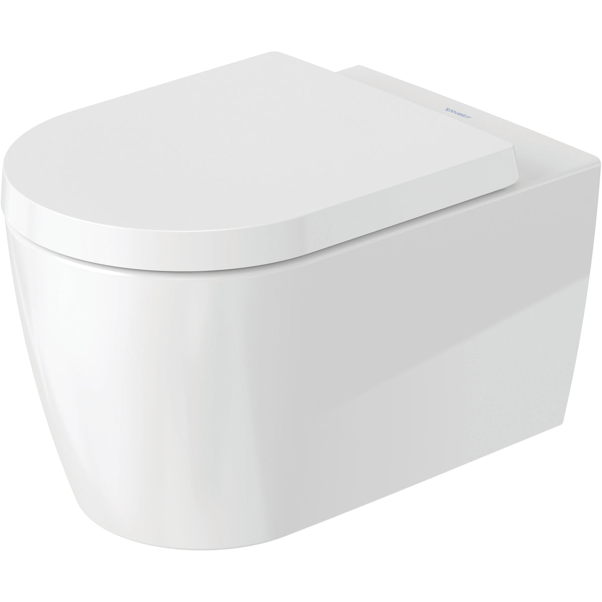 252909 Duravit 2529090092 ME Dual Flush Compact elongated Wall-Mounted Toilet ...