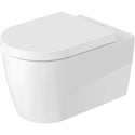 Duravit 2529092092 ME by Starck Dual Flush Round Wall Mounted Toilet