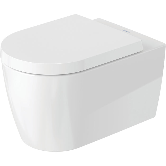 Duravit 2529092092 ME by Starck Dual Flush Round Wall Mounted Toilet
