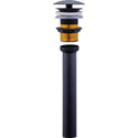 Duravit 0050384692 Slotted Waste Black Matte