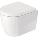 Duravit 2530092092 ME by Starck Dual Flush Round Wall Mounted Toilet