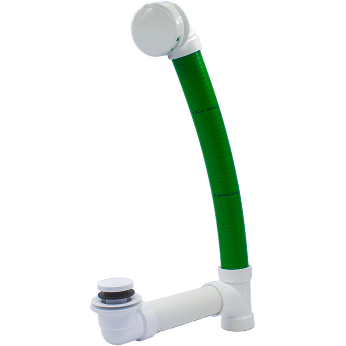 Duravit 792828000000090 PVC Toe-Tap Bathtub Drain