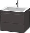 Duravit LC6926O8080 L-Cube Wall Mount C-Bonded Vanity