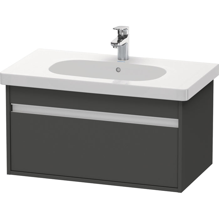 Duravit KT666704949 Ketho Wall-Mount Vanity Unit Graphite