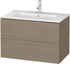 Duravit LC624103535 L-Cube Wall-Mount Vanity Unit Oak Terra