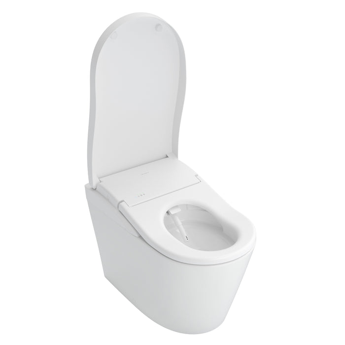 TOTO MS8732CUMFG#MW NEOREST LS Dual Flush 1.0 or 0.8 GF Integrated Bidet Toilet, Matte White