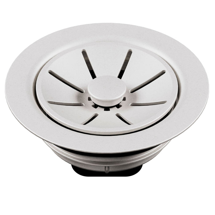 Blanco 222911 Essential Silgranit Disposal Flange Insert with Waste Scraper - Soft White
