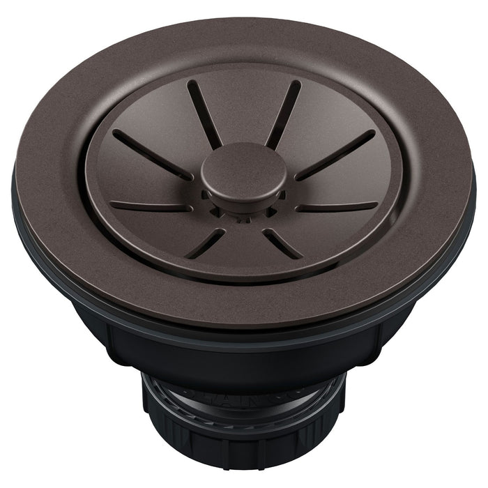Blanco 222498 Essential Silgranit 3.5" Basket Strainer with Turn-to-Close - Cafe
