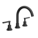 House of Rohl A2228LMMB-2 Lombardia C-Spout Widespread Bathroom Faucet