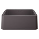 Blanco 402315 Ikon SILGRANIT 27" Single Bowl Apron-Front Farmhouse Sink - Cinder