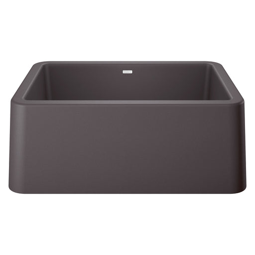 Blanco 402315 Ikon SILGRANIT 27" Single Bowl Apron-Front Farmhouse Sink - Cinder