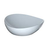 TOTO LT477G#01 Kiwami Asymmetrical Vessel Bathroom Sink with CEFIONTECT, Cotton White