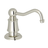 Rohl U.6695PN Perrin and Rowe Georgian Era Deck Mount Soap Dispenser