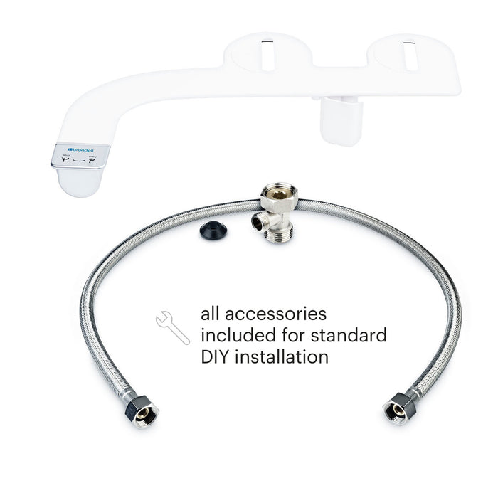 Brondell SS-250 SimpleSpa Thinline Dual Nozzle Bidet Attachment