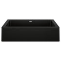 Blanco 526545 Vintera SILGRANIT 30" Single Bowl Apron-Front Farmhouse Sink - Coal Black