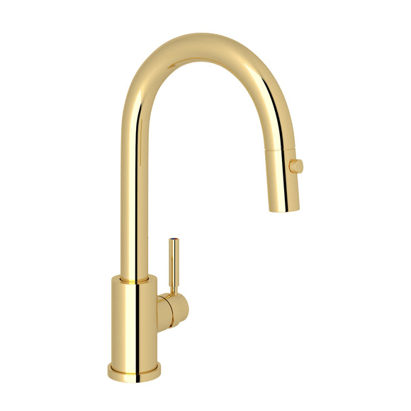 Rohl U.4043ULB-2 Perrin and Rowe Holborn Pulldown Bar and Food Prep Faucet