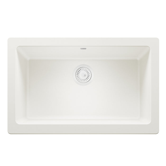 Blanco 240328 Color-Coordinated Metal Disposal Flange - White