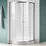 ANZZI SD-AZ050-01BN Mare 35" x 76" Framed Shower Enclosure in Brushed Nickel