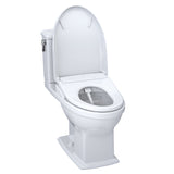 TOTO MW4944724CEMFGA#01 WASHLET+ Connelly Two-Piece Dual Flush Toilet and WASHLET S7 Bidet Seat with Auto Flush