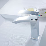 ANZZI L-AZ037 Revere Series Single Hole Single-Handle Low-Arc Bathroom Faucet in Polished Chrome