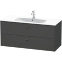Duravit BR410404949 Brioso Wall-Mount Vanity Unit Graphite