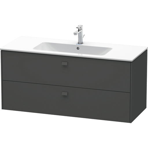 Duravit BR410404949 Brioso Wall-Mount Vanity Unit Graphite