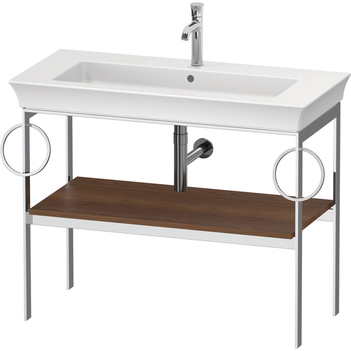 Duravit WT4547B7777 White Tulip Floorstanding Metal Console