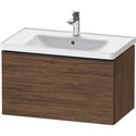 Duravit DE42550BD210000 D-Neo Wall-Mount Vanity Unit Walnut Dark
