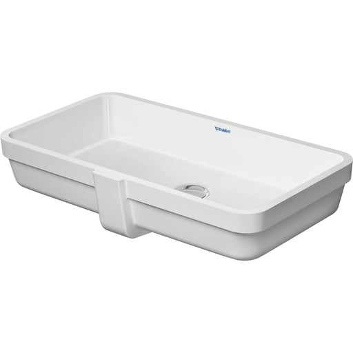Duravit 0384600000 Vero 25" Undermount Bathroom Sink with Overflow