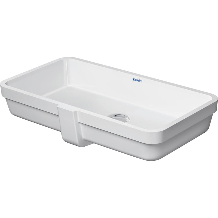 Duravit 0384600000 Vero 25" Undermount Bathroom Sink with Overflow