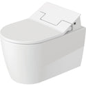 Duravit 2529590092 ME by Starck Dual Flush Compact Elongated Wall Mounted Toilet