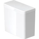 Duravit 09442100U3 D-Neo 1.28 GPF Toilet Tank with Left Lever Flush