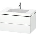 Duravit LC6927O1818 L-Cube Wall Mount C-Bonded Vanity