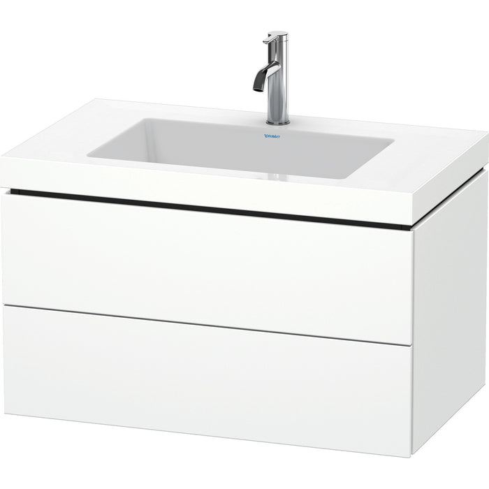 Duravit LC6927O1818 L-Cube Wall Mount C-Bonded Vanity