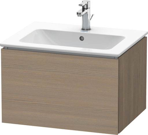 Duravit LC614003535 L-Cube One Drawer Wall-Mount Vanity Unit Oak Terra