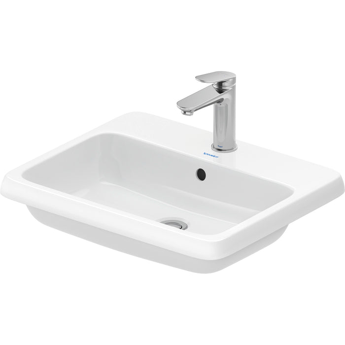 Duravit 2396550027 Qatego 23 5/8" Drop-in Bathroom Sink