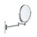 Duravit 0099121000 D-Code Wall Mount Swing Arm Makeup Mirror