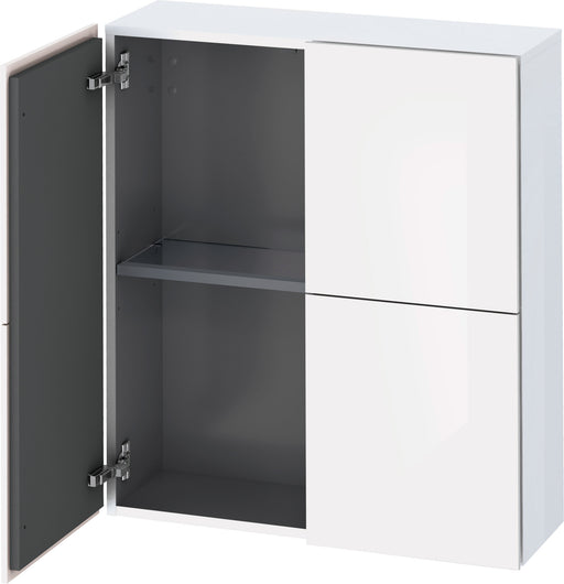 Duravit LC116702222 L-Cube Wall Mount Linen Cabinet