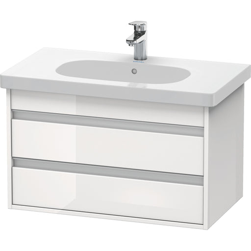 Duravit KT664702222 Ketho Wall-Mount Vanity Unit White
